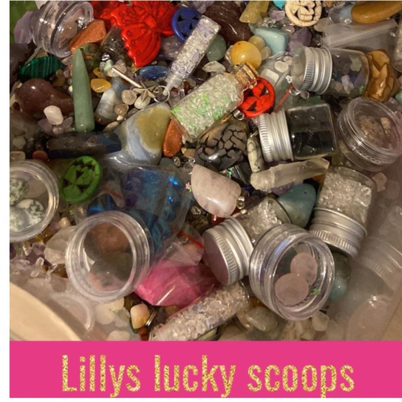 lilly’s lucky scoops Other - Assorted Gemstones and Crystals mystery box Lilly’s lucky scoops 1/2 pound